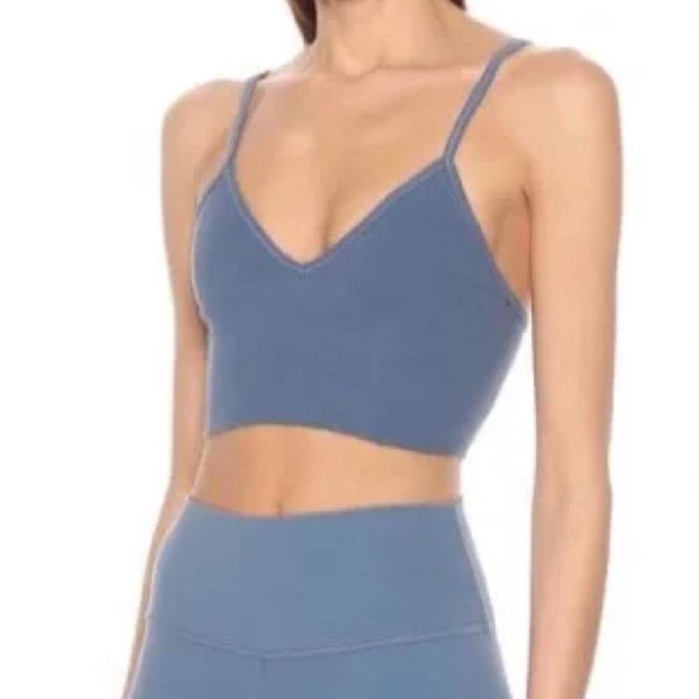 Alo Yoga Delight Bralette in Blue Jean